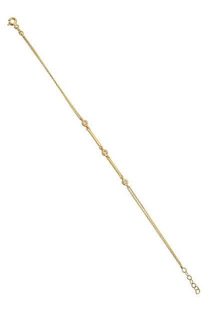 Pulsera de diseño de oro macizo | 14K (585) | 1,81 gramos