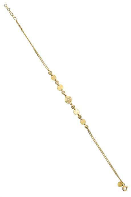 Bracelet design en or massif | 14K (585) | 2,65 grammes