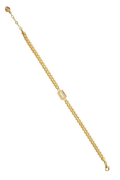 Solid Gold Design Bracelet | 14K (585) | 4.54 gr