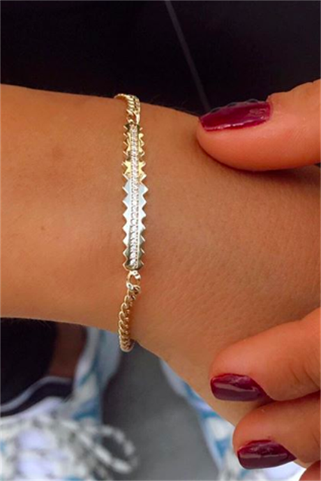 Bracelet design en or massif | 14K (585) | 3,32 grammes