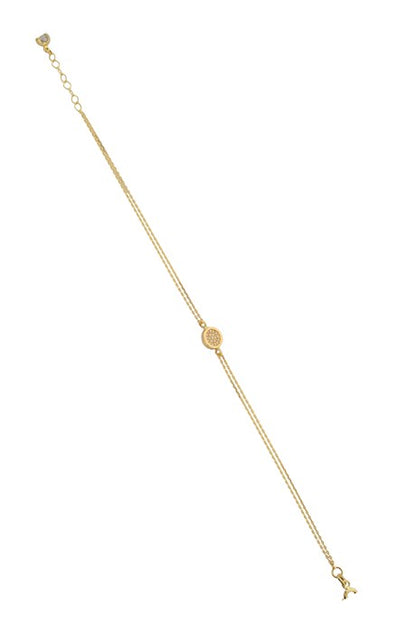 Pulsera de diseño de oro macizo | 14K (585) | 1,67 gramos