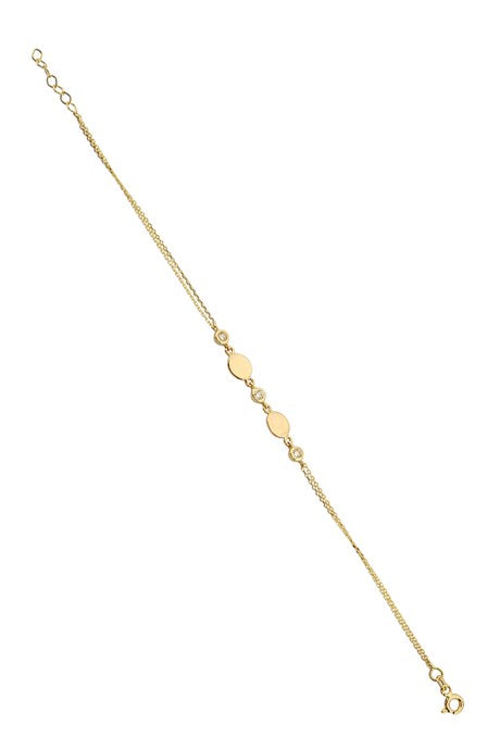 Bracelet design en or massif | 14K (585) | 2,21 grammes
