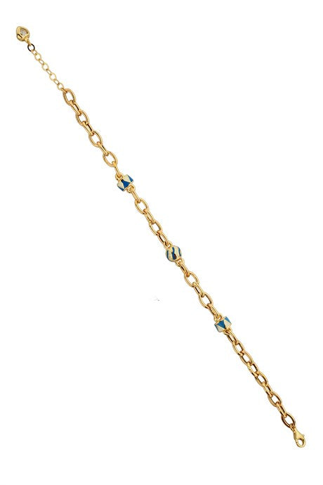 Bracelet design en or massif | 14K (585) | 7,38 grammes