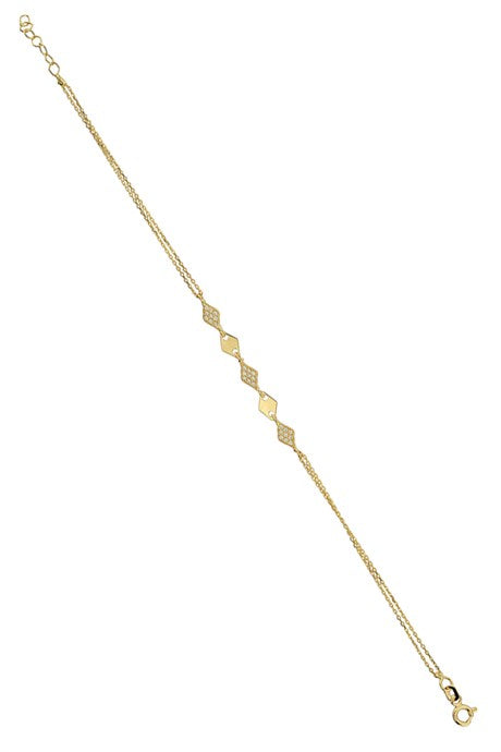Solid Gold Design Bracelet | 14K (585) | 1.57 gr