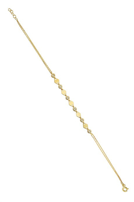 Bracelet design en or massif | 14K (585) | 2,04 grammes