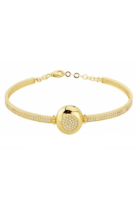 Bracelet design en or massif | 14K (585) | 6,86 grammes