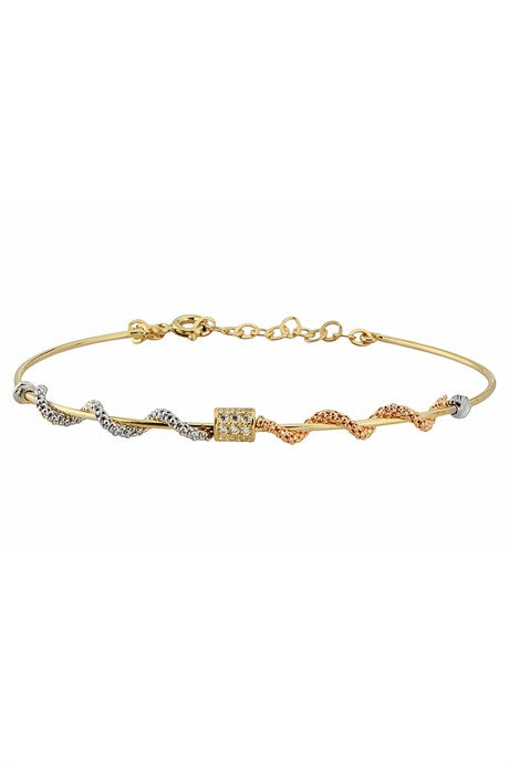 Bracelet design en or massif | 14K (585) | 3,09 grammes