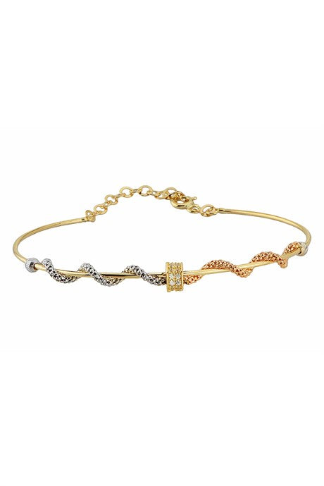 Solid Gold Design Bracelet | 14K (585) | 3.31 gr