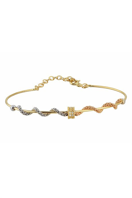 Bracelet design en or massif | 14K (585) | 3,31 grammes