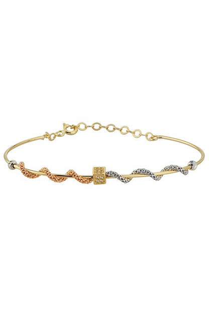 Solid Gold Design Bracelet | 14K (585) | 3.03 gr