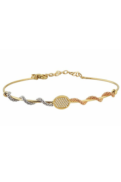 Solid Gold Design Bracelet | 14K (585) | 3.30 gr