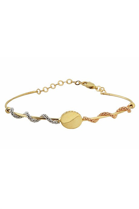 Bracelet design en or massif | 14K (585) | 3,31 grammes