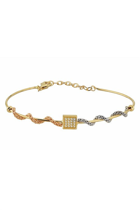 Bracelet design en or massif | 14K (585) | 3,09 grammes