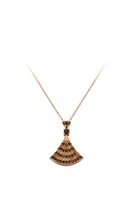 Solid Gold Design Bell Necklace | 14K (585) | 2.57 gr