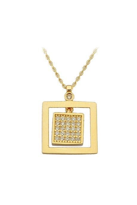 Solid Gold Design Necklace | 14K (585) | 2.01 gr