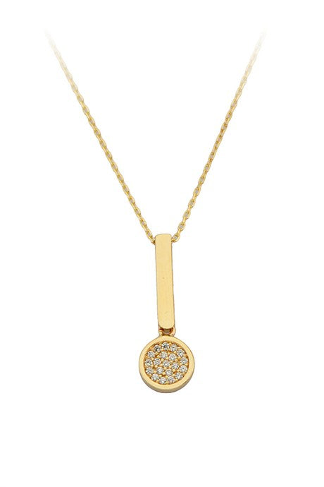 Solid Gold Design Necklace | 14K (585) | 1.88 gr