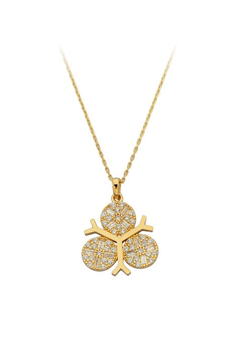 Solid Gold Design Necklace | 14K (585) | 2.60 gr