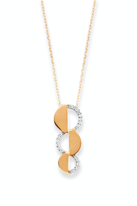 Collier design en or massif | 14K (585) | 1,88 grammes