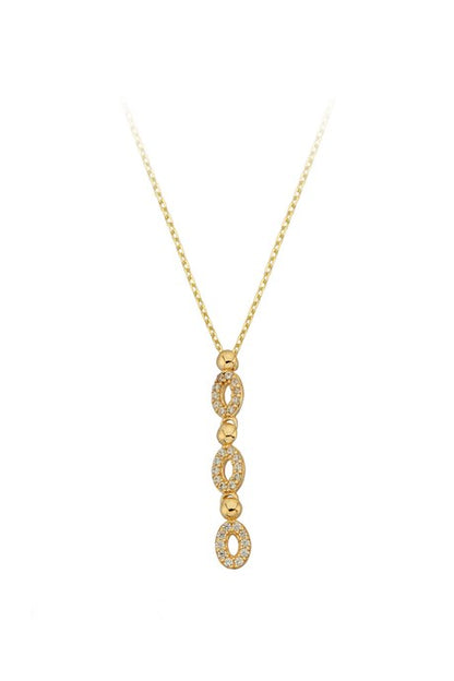 Collier design en or massif | 14K (585) | 1,59 g