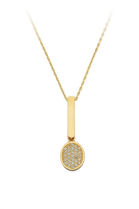 Solid Gold Design Necklace | 14K (585) | 1.90 gr