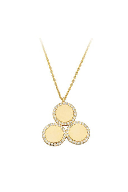 Solid Gold Design Necklace | 14K (585) | 3.10 gr