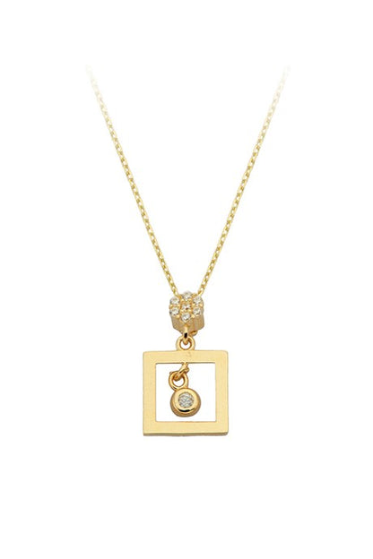 Solid Gold Design Necklace | 14K (585) | 1.80 gr