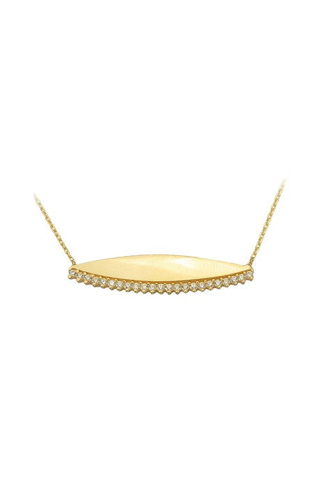 Collar de diseño de oro macizo | 14K (585) | 2,18 gramos