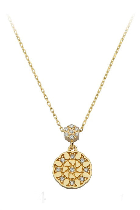Solid Gold Design Necklace | 14K (585) | 1.90 gr