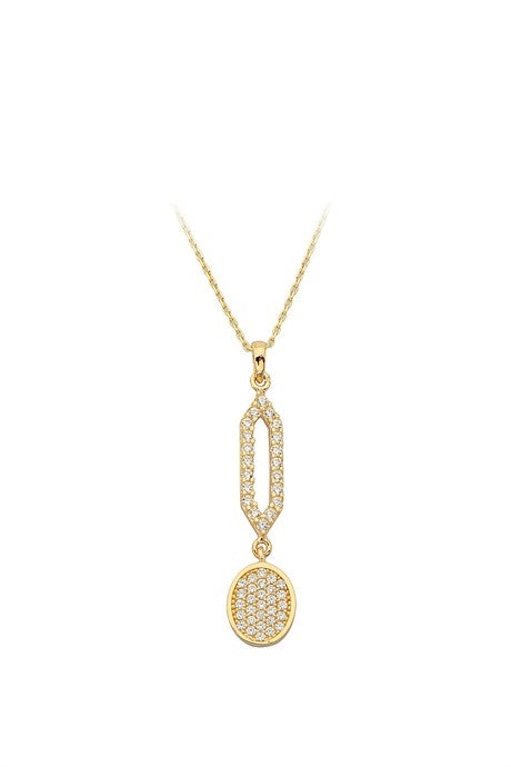 Solid Gold Design Necklace | 14K (585) | 2.23 gr