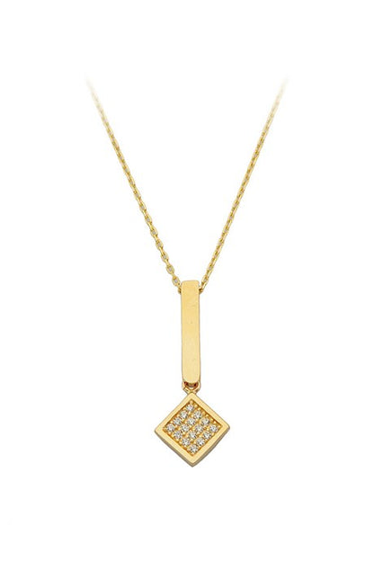 Solid Gold Design Necklace | 14K (585) | 1.95 gr