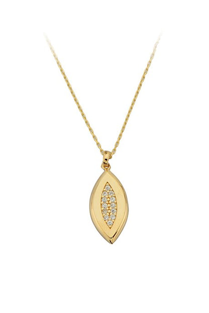 Collier design en or massif | 14K (585) | 1,74 g