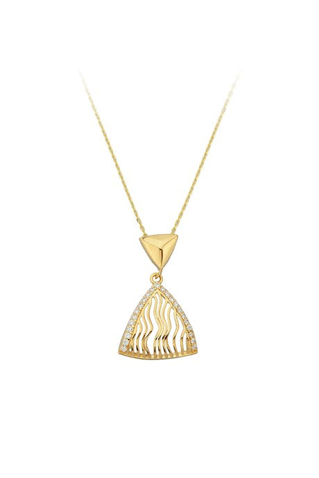 Collier design en or massif | 14K (585) | 1,96 g