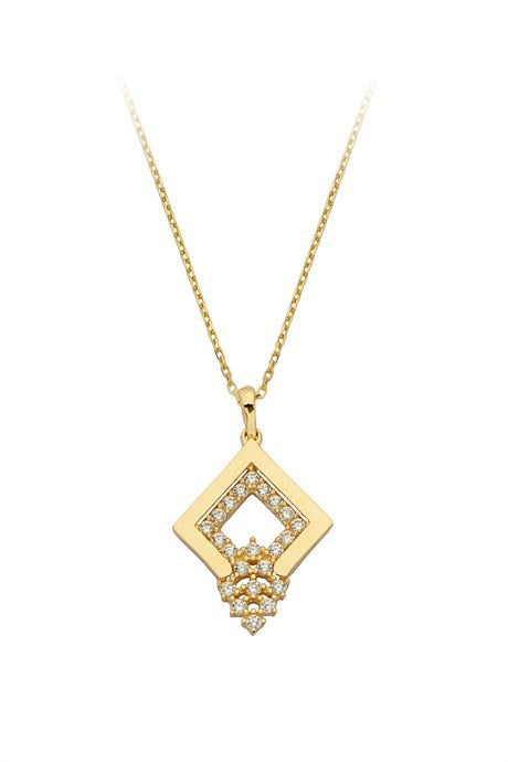 Collier design en or massif | 14K (585) | 1,89 g