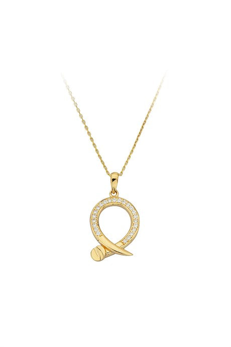 Solid Gold Design Necklace | 14K (585) | 2.25 gr