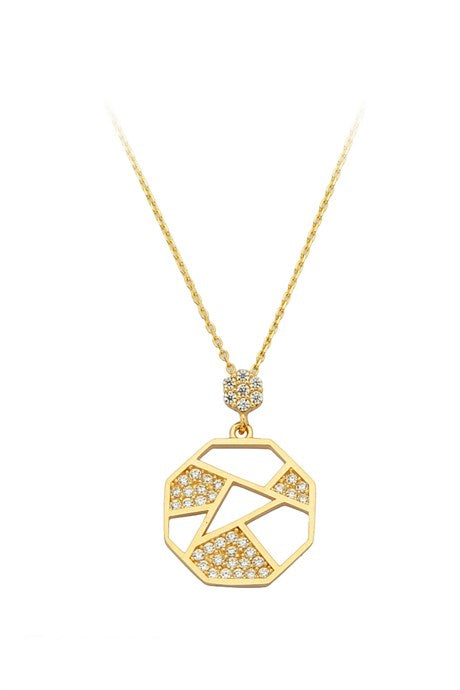 Solid Gold Design Necklace | 14K (585) | 2.50 gr