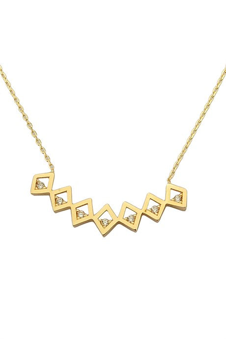 Collier design en or massif | 14K (585) | 2,10 gr