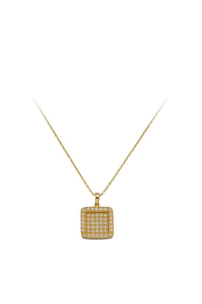 Solid Gold Design Necklace | 14K (585) | 2.27 gr