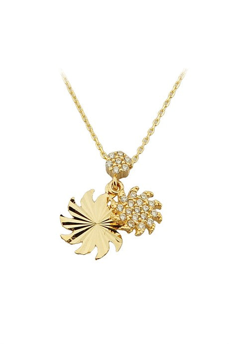 Solid Gold Design Necklace | 14K (585) | 1.74 gr