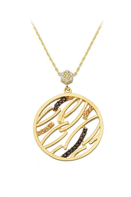 Solid Gold Design Necklace | 14K (585) | 2.94 gr