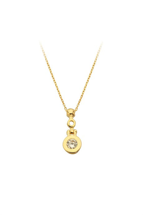 Solid Gold Design Necklace | 14K (585) | 1.87 gr