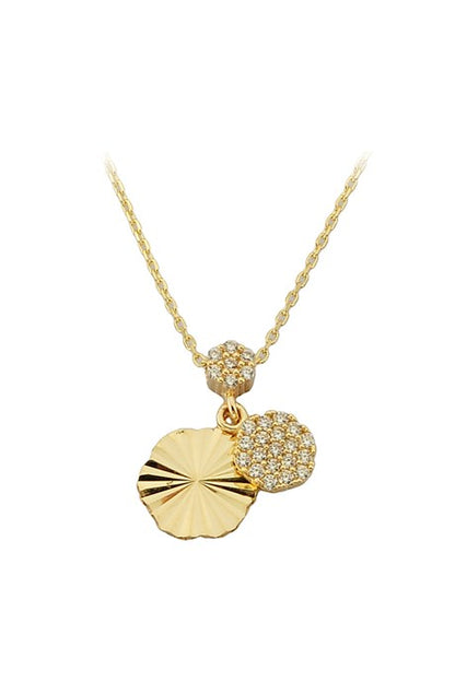 Solid Gold Design Necklace | 14K (585) | 1.68 gr