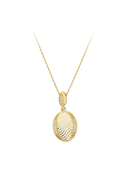 Collier design en or massif | 14K (585) | 1,95 g