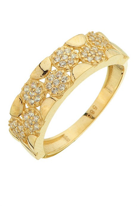 Solid Gold Design Ring | 14K (585) | 2.48 gr