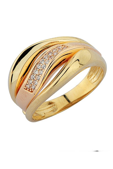 Solid Gold Design Ring | 14K (585) | 4.26 gr