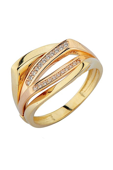 Solid Gold Design Ring | 14K (585) | 4.33 gr