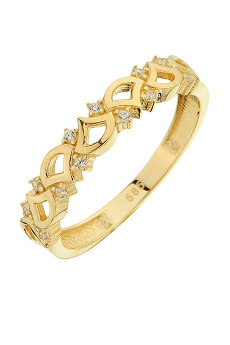 Anillo de diseño de oro macizo | 14K (585) | 1.81gr