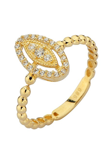 Solid Gold Design Ring | 14K (585) | 1.93 gr