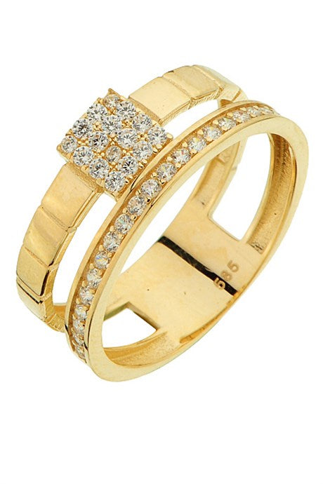 Solid Gold Design Ring | 14K (585) | 2.70 gr