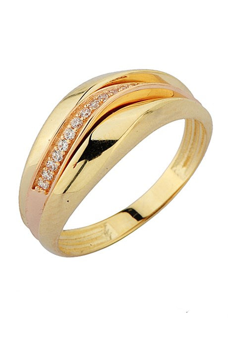 Solid Gold Design Ring | 14K (585) | 3.22 gr