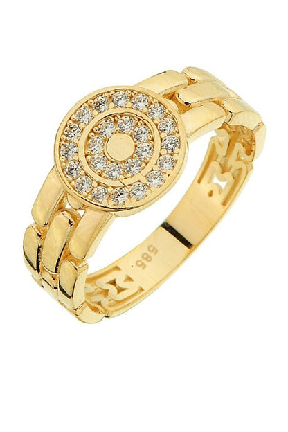 Bague design en or massif | 14K (585) | 2,64 grammes